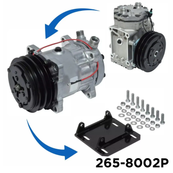 Compressor Mount & Compressor Conversion Kit York To Sanden