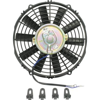 Condenser Fan 10 STRAIGH 12V W/BRK