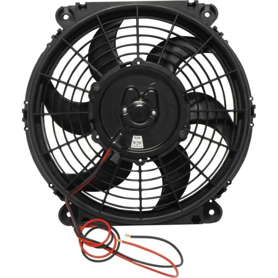 Condenser Fan 10" PUSH 24V S BLADEo