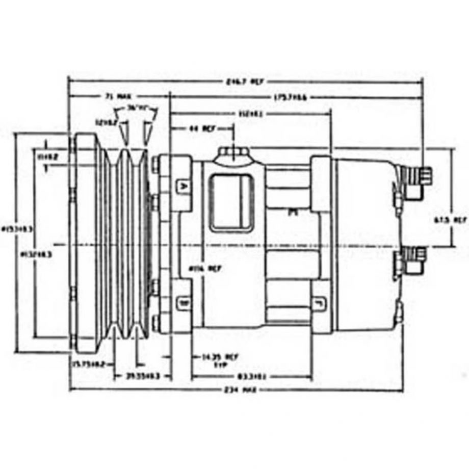 SD7H15 Compressor Assembly