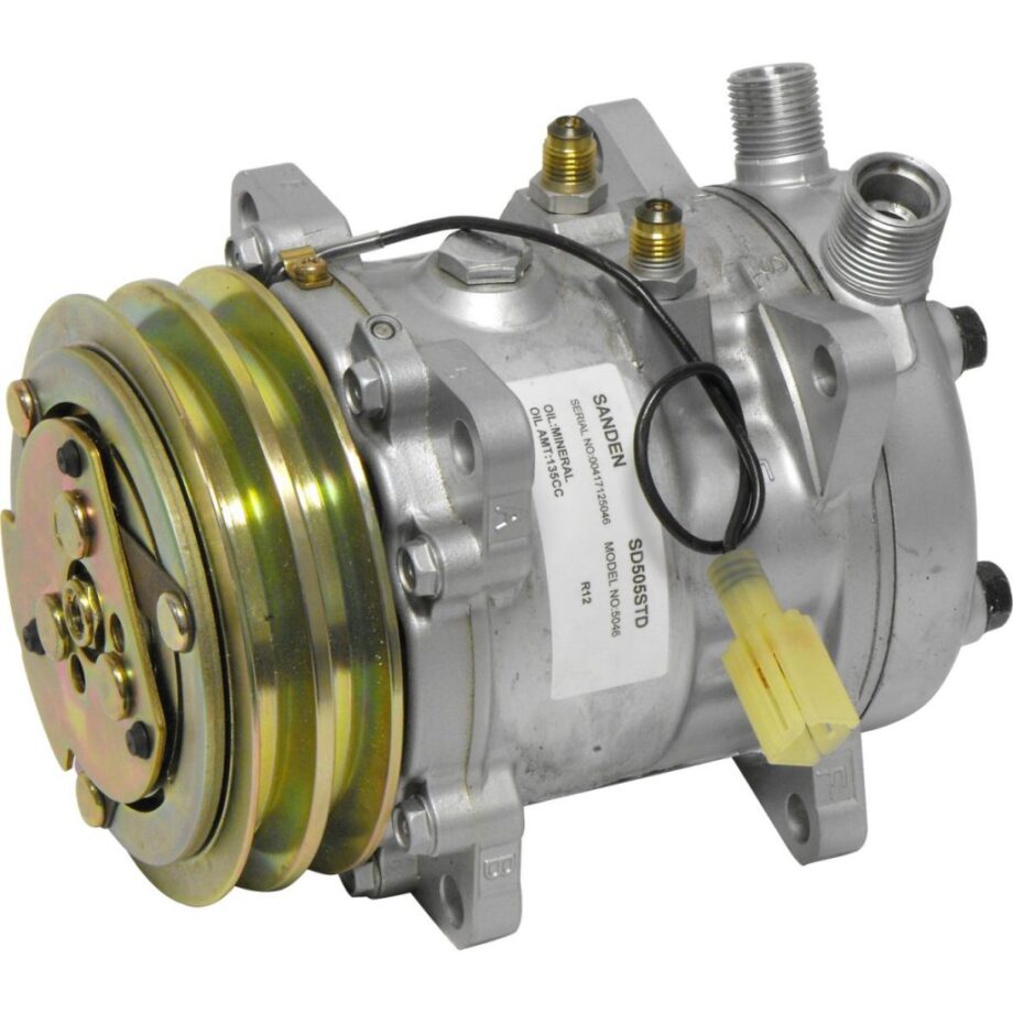 SD505 / 5H09 Compressor Assembly 63.3mm Between Ears - Air Components