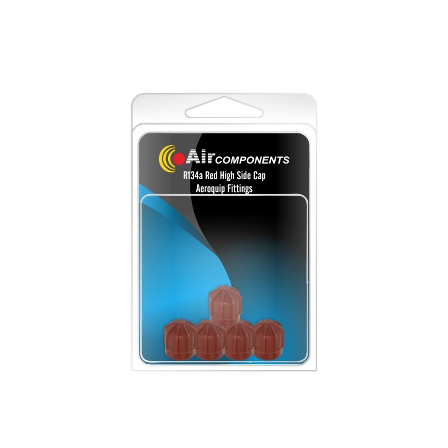 Service Cap 134a High Side Aeroquip Retro Fit Fittings 16mm (5 Pk)