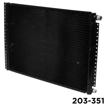 Parallel Flow Condenser 14 X 20 4 Mounting Rails
