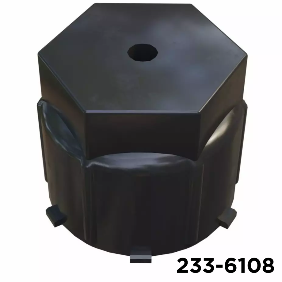 Cap M10 X .75 Long Post Hi-side 5 Pack