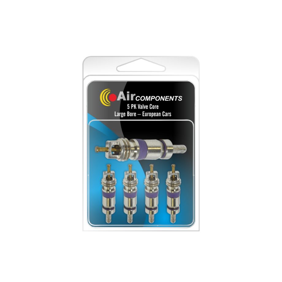 Valve Core Large Bore European  (5 Pack)