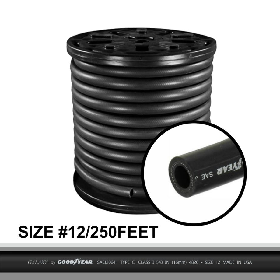Hose #12 5/8" Good Year 250' Roll