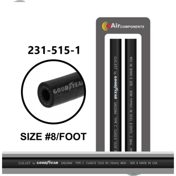 Hose #8 13/32" Good Year Barrier 1 Foot