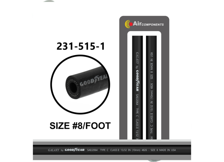 Hose #8 13/32" Good Year Barrier 1 Foot