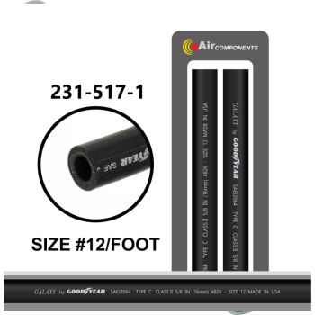 Hose #12 5/8" Good Year Barrier 1 Foot