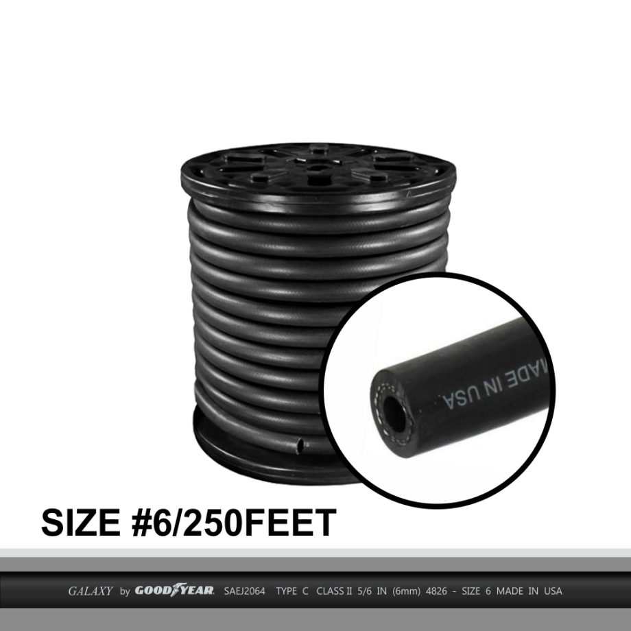 Hose #6 5/16" Good Year Barrier 250' Roll