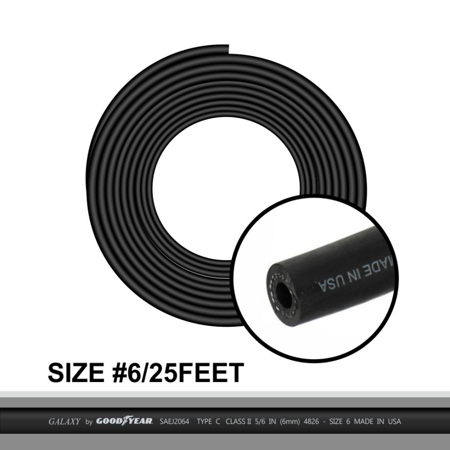 Hose #6 5/16" Good Year Barrier 25' Roll