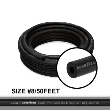 Hose #8 13/32" Good Year Barrier 50' Roll