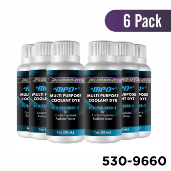 Fluoro-Dye MPD™ Universal Coolant Dye 1 oz. 6 Pack (6 Applications)