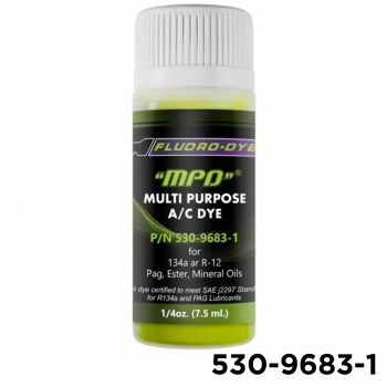 Fluoro-Dye MPD™ 134a & R-12 Universal A/C Dye 1/4 oz. (1 Application)