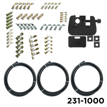 AC Hose MFG Start Up Kit , Manual Crimper 55 Fittings And 30 Feet of Hose