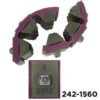 Crimper Die Set  #6 (#8 RB) Purple