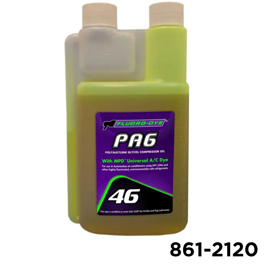 PAG 46 A/C Compressor Lubricant with MPD™ Universal A/C Dye 32oz