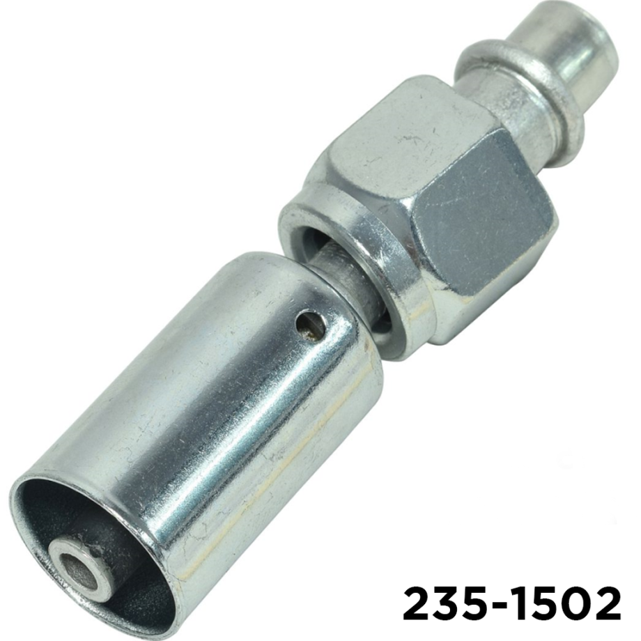 Beadlock Fitting Straight #6 Female Oring x #6 Hose