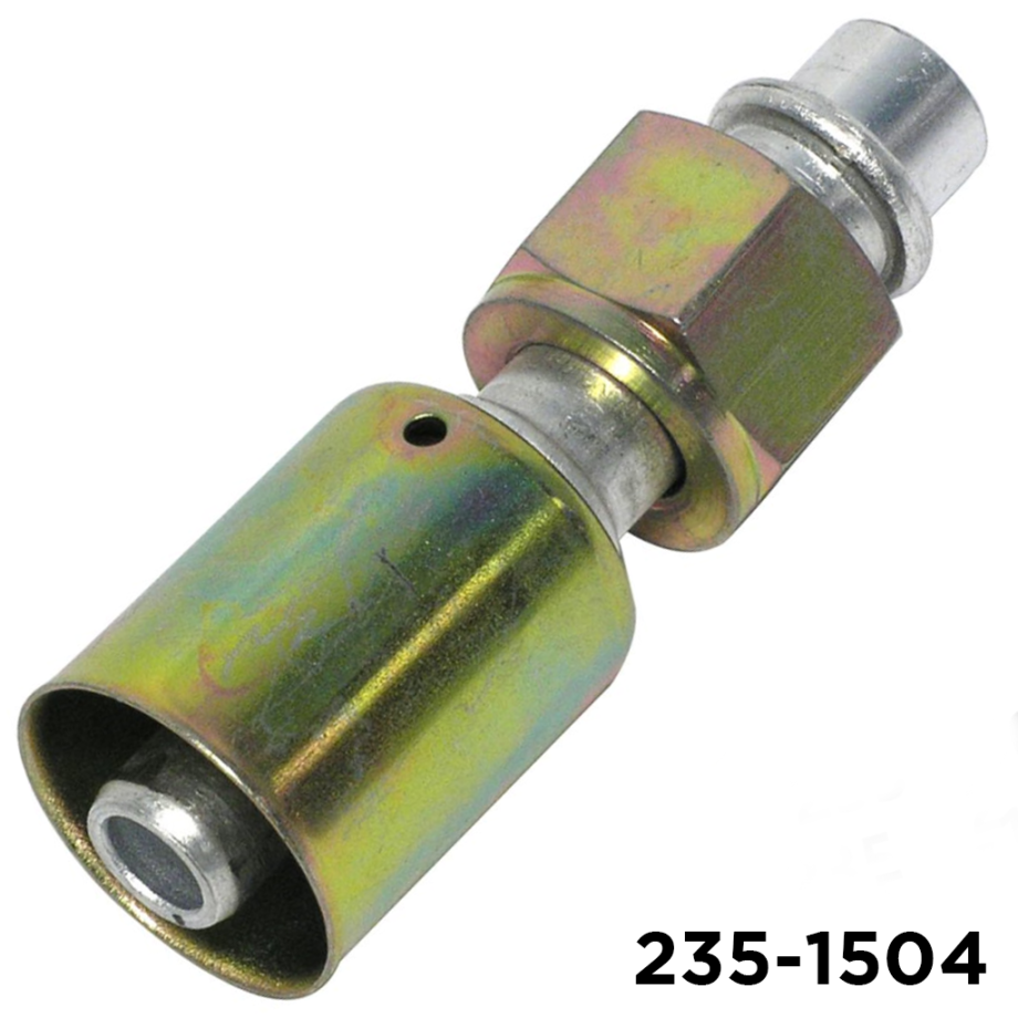 Beadlock Fitting Straight #10 Female Oring x #10 Hose