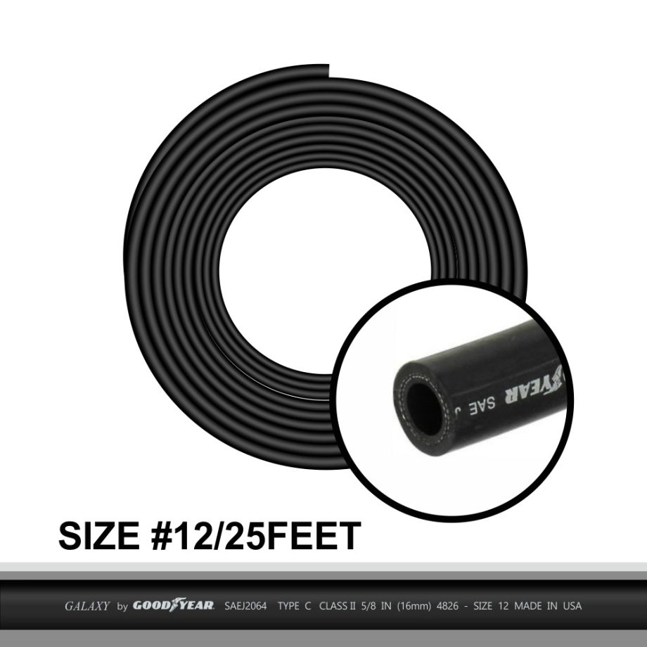 Hose #12 5/8" Good Year Barrier 25' Roll