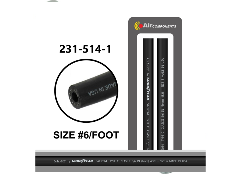 Beadlock Fitting Straight #6 Female Oring x #6 Hose