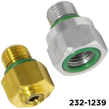Pressure Relief Valve 3/8 24 x M10 x 1.0 Non Captive 2 Piece