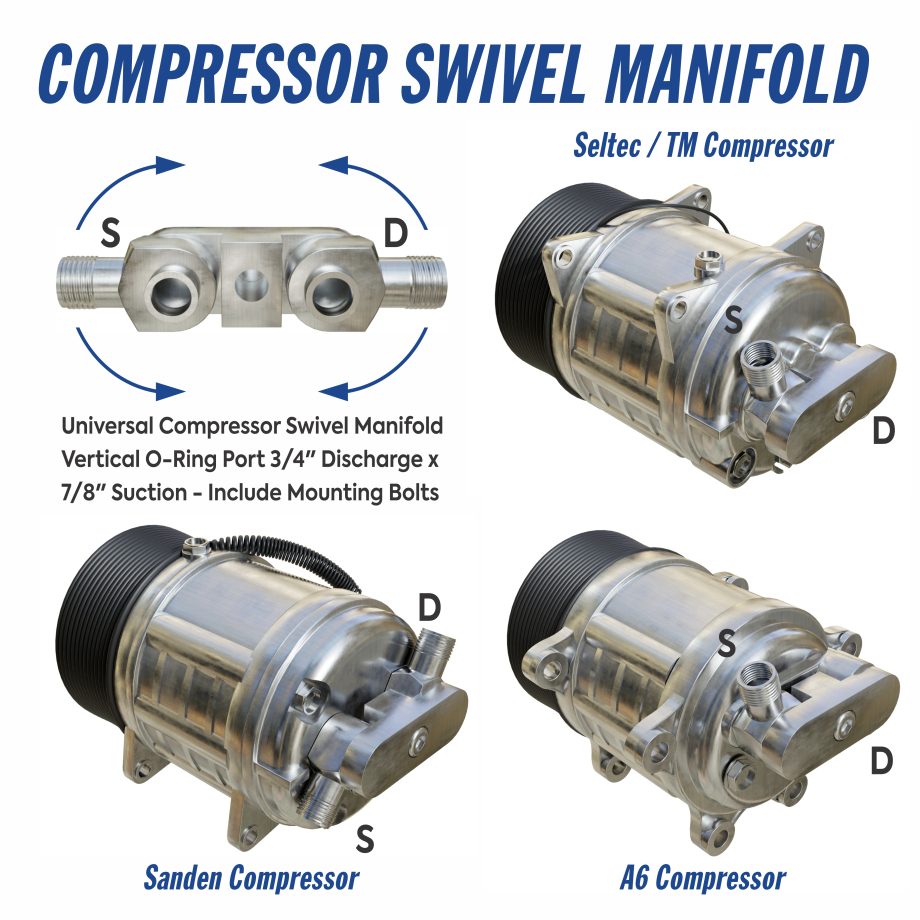 GM Swivel Manifold