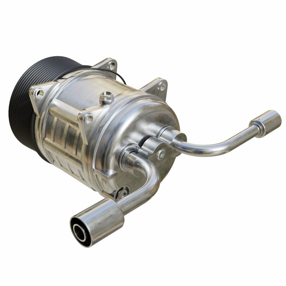 Compressor Fitting Manifold 90 Degree #8 x # 12 GM Double Swivel