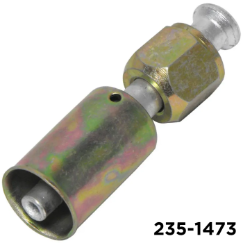 Beadlock Fitting Straight #6 Female Flare x #6 Hose