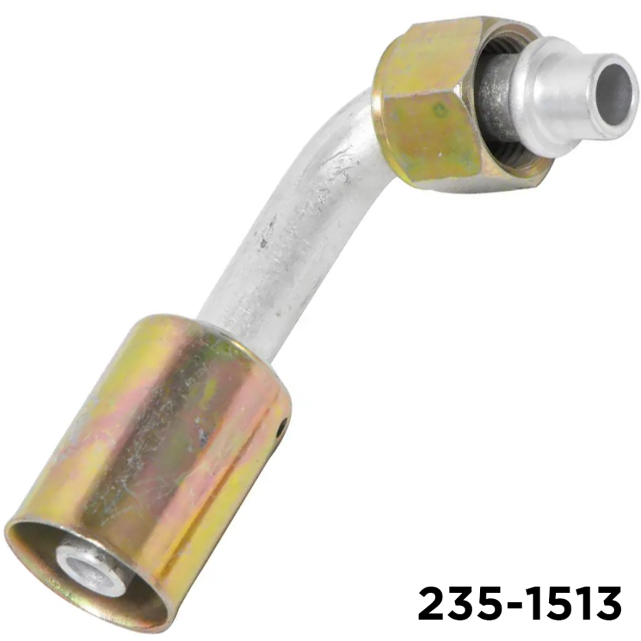 Beadlock Fitting 90 Degree #8 Female Oring x #8 Hose