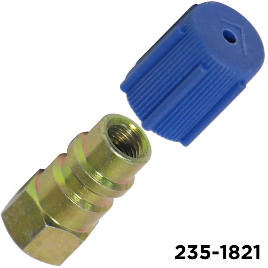 Fitting Retro Fit Steel Straight 134a 1/4" X 13mm Low Side