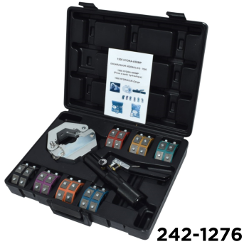 Crimper Hydraulic Pro Hand Kit W/Dies