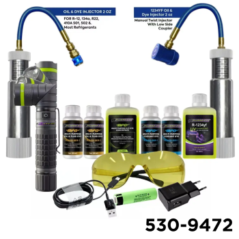 Fluoro-Dye MPD™ Master Start Up Kit With UV & Flash Light & 52 Applications of Dye