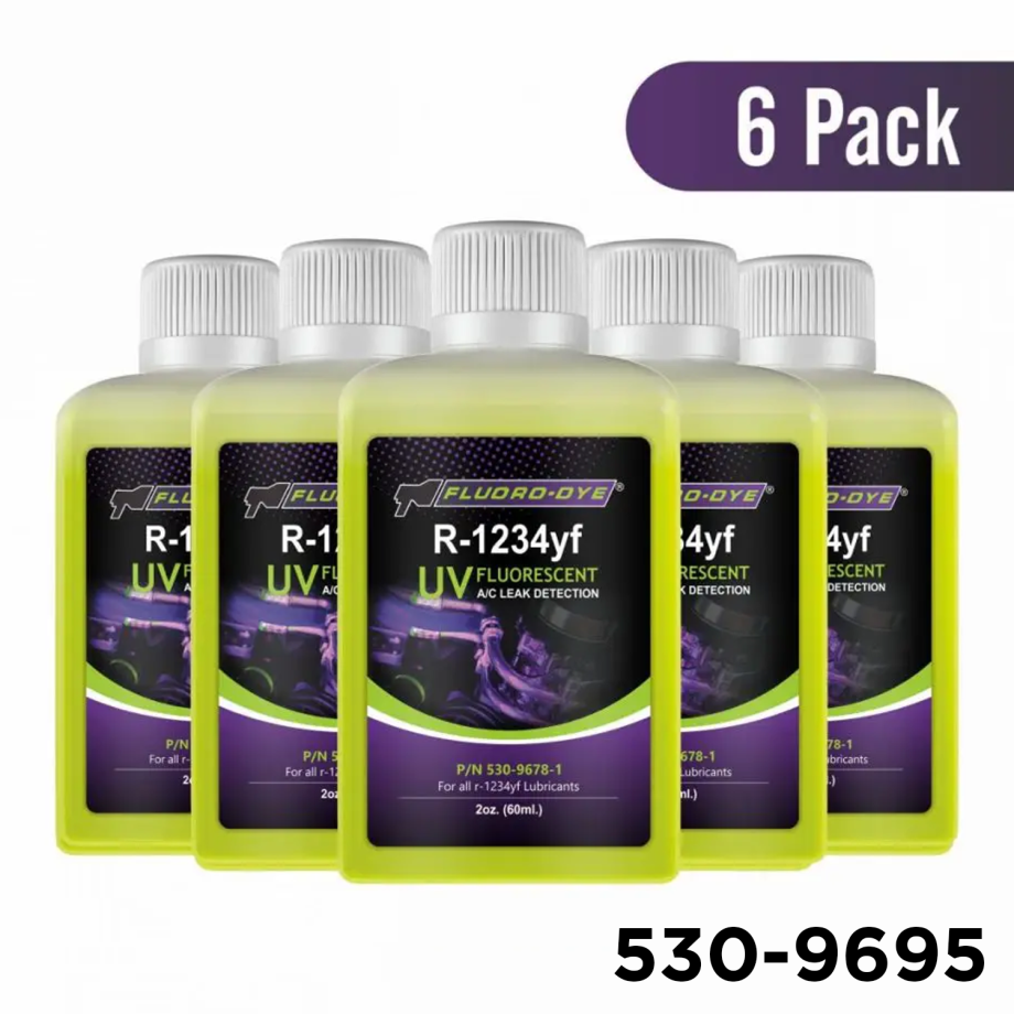 Fluoro-Dye 1234YF A/C Dye Concentrate 2 oz 6 Pack (144 Applications)