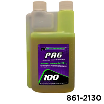 PAG 150 A/C Compressor Lubricant with MPD™  Universal A/C Dye 8oz