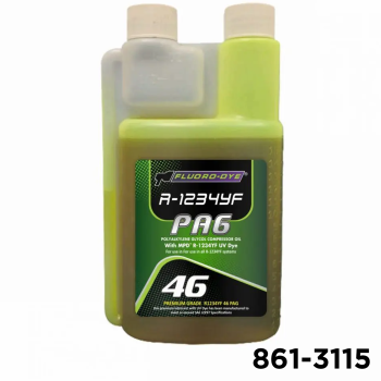 1234YF 46 PAG  A/C Compressor Lubricant with MPD DYE For 1234YF 32 oz