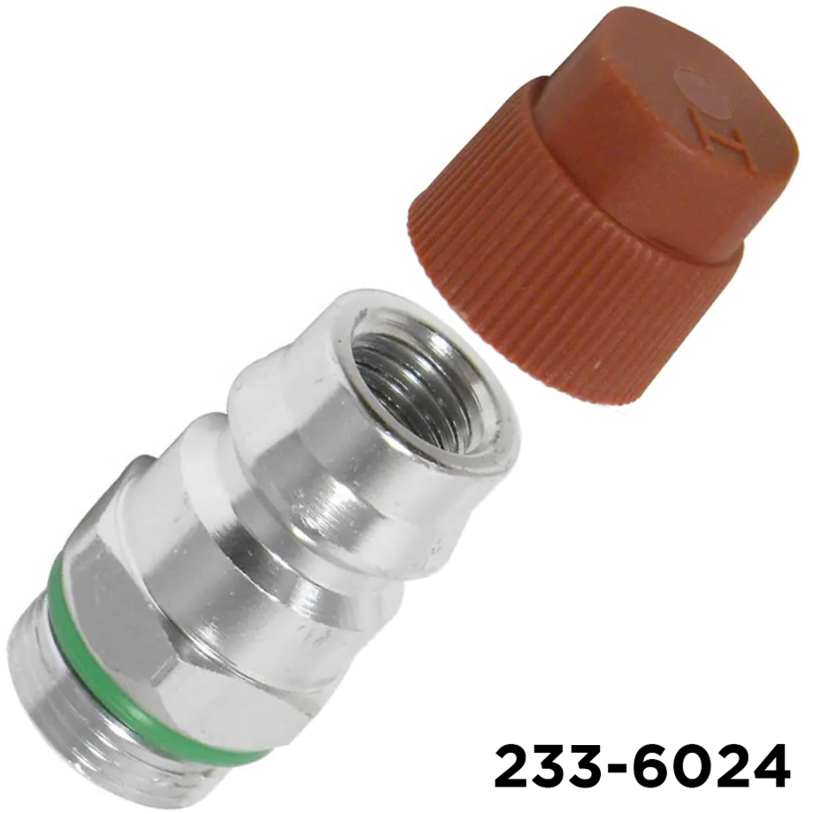 Fitting Service Port Aluminum GM High Side