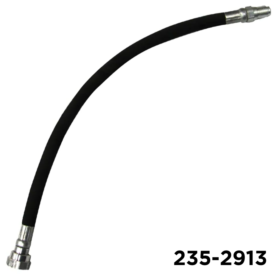 Service Port Hose Extension 90 Degree 1/4 FM x 1/4 M x 12"