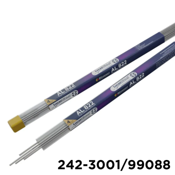 Aluminum To Aluminum / Aluminum To Copper Welding / Brazing Rod AL822/99088 By Lucas Milhaupt 4 Pack