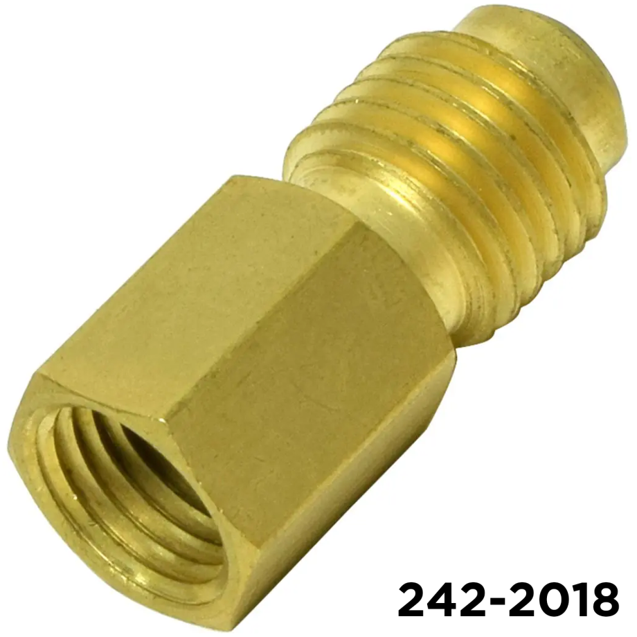 A/C Adapter 1/4 Female Flare x M10-1.5 Male Flare