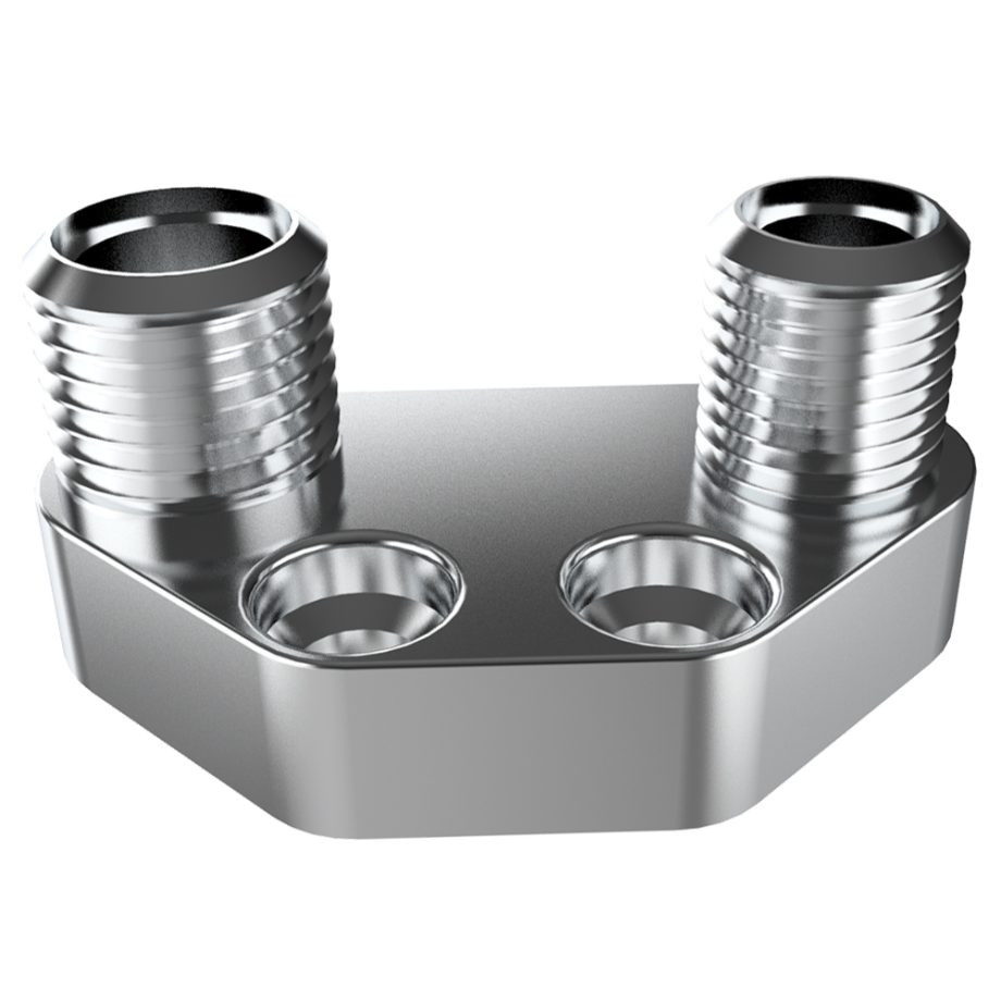 Comp Adapter Manifold Sanden 7176 SD7B10 x Male Insert Oring