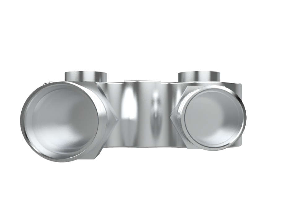 Compressor Fitting Bolt-On 12 X 10 Vertical