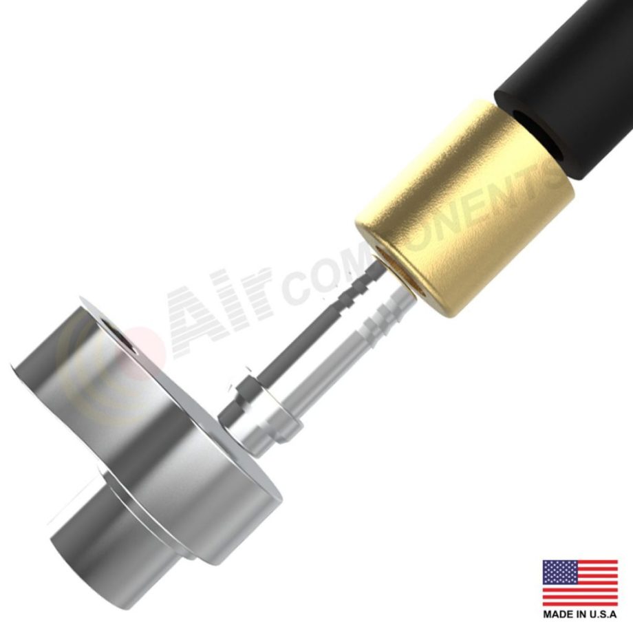 Compressor Adapter Custom Manifold Kit Low Side Fits  Denso 10S17F & 10S20F