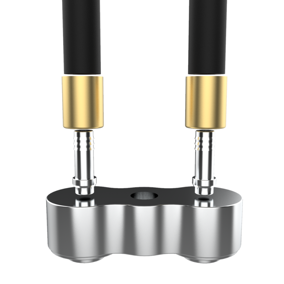 Compressor Custom Manifold Kit Barb GM & Ford  A/6 R/4 HR6 & most Single Bolt Applications