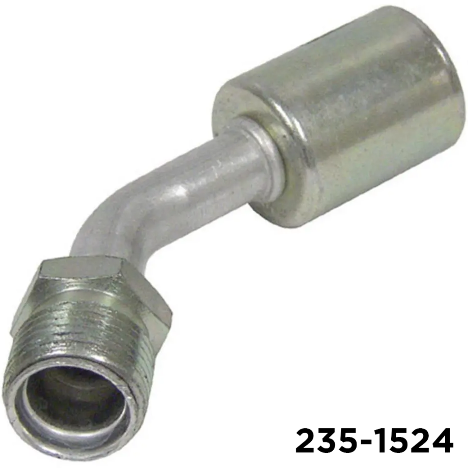 Beadlock Fitting 45 Degree #10 Male Insert Oring x #10 Hose