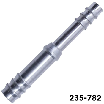 Fitting Barb Splicer Step-Up #6 Hose x #8 Hose