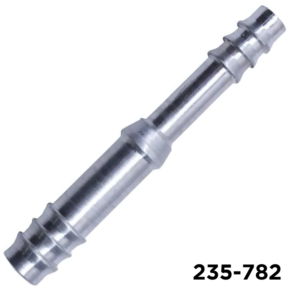 Fitting Barb Splicer Step-Up #6 Hose x #8 Hose