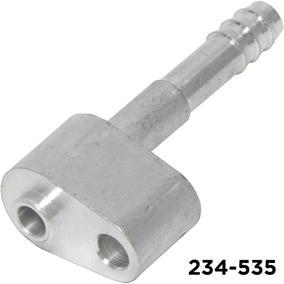 Compressor Fitting Bolt On Discharge #8 Sanden SD