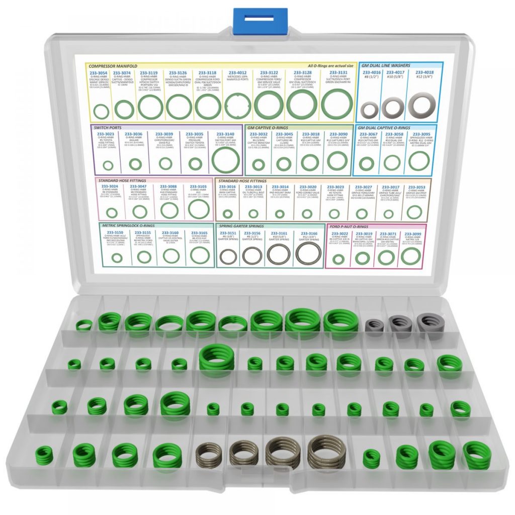 Air Tech Master O-Ring Kit 160 part numbers & 936 pieces