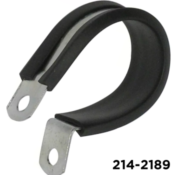 AC Clamp Hose Mount Rubber Covered Clamp #12 Hose